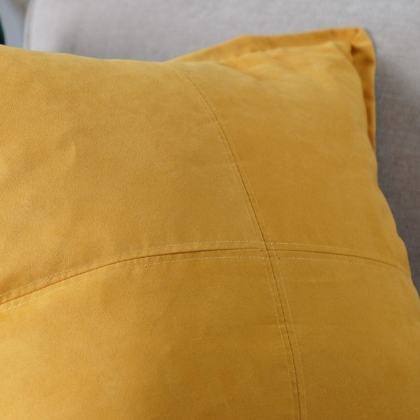 Faux Suede Decorative Pillow