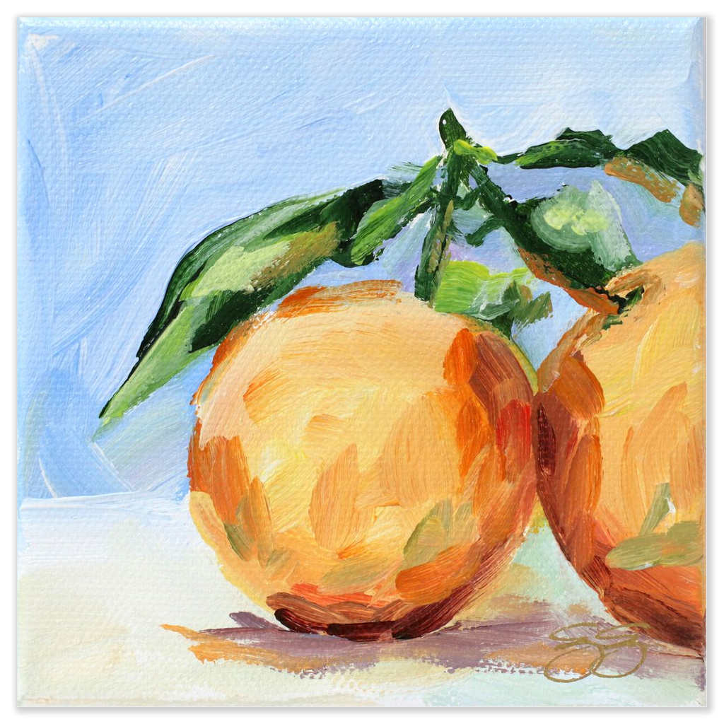 Oranges fine art print