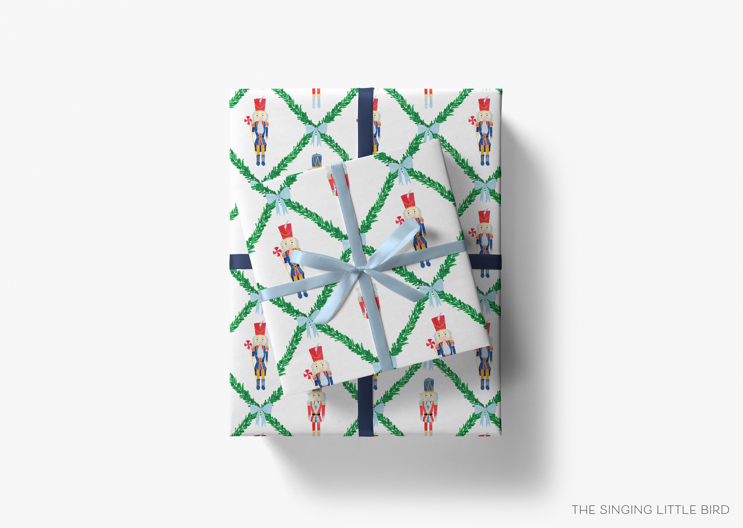 Liesel Anne Studios - Nutcracker Trellis Holiday Gift Wrap [Rolls of 3 Sheets]