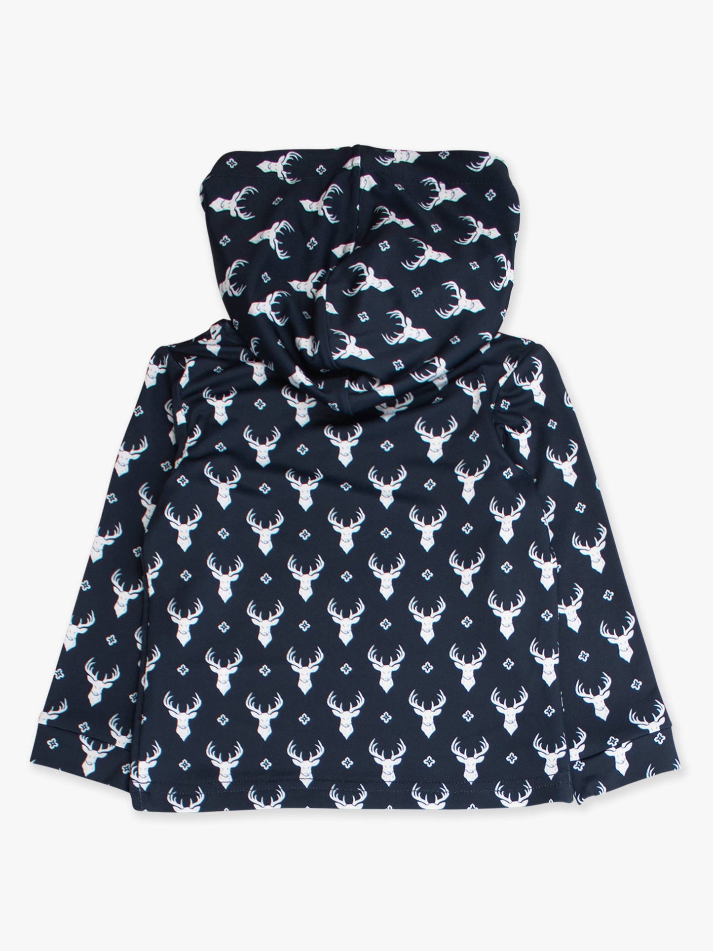 RuffleButts + RuggedButts - Boys Little Deer Lodge Performance Hooded Shirt
