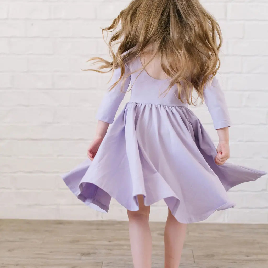 Emile Dress in Lavender 