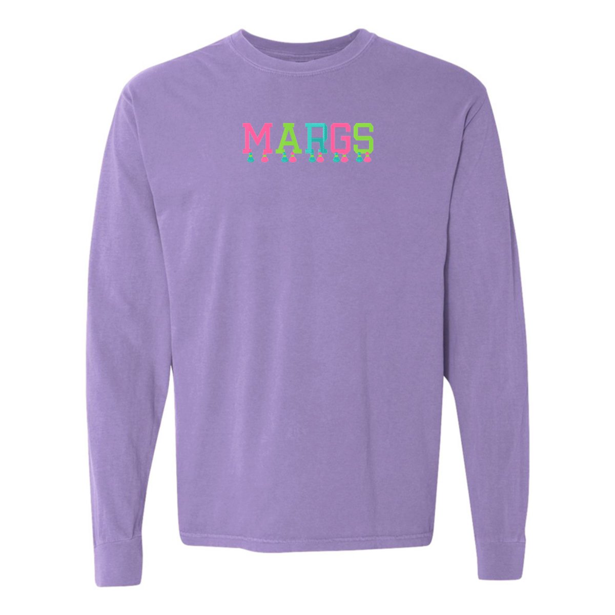 Embroidered Tasseled 'Margs' Long Sleeve