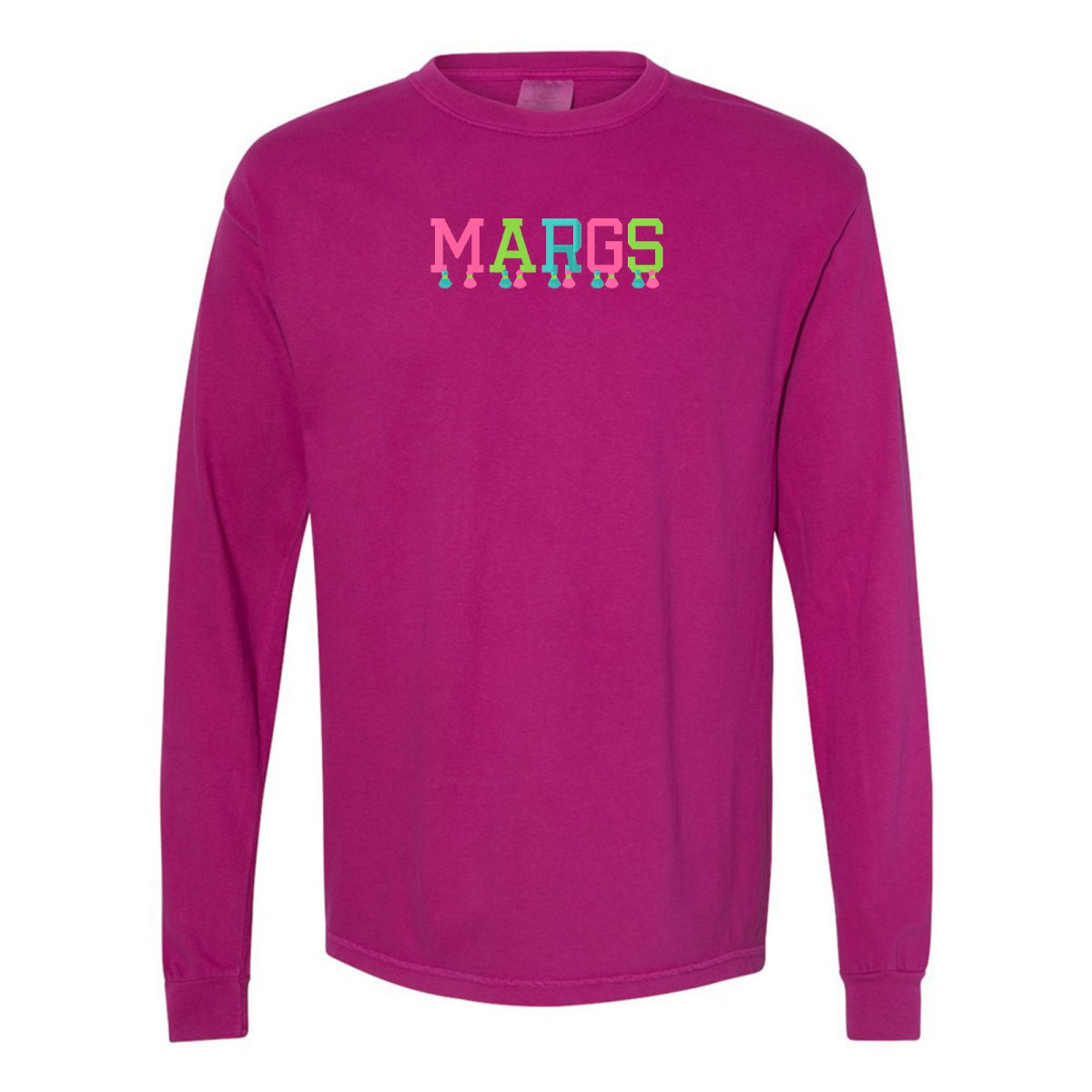 Embroidered Tasseled 'Margs' Long Sleeve