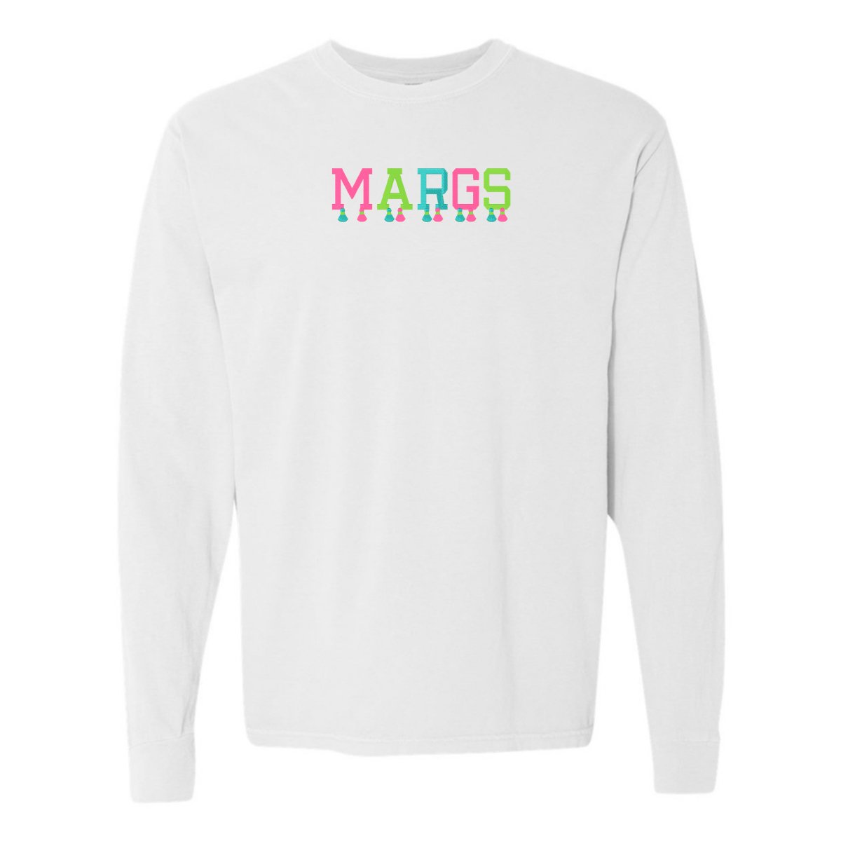 Embroidered Tasseled 'Margs' Long Sleeve