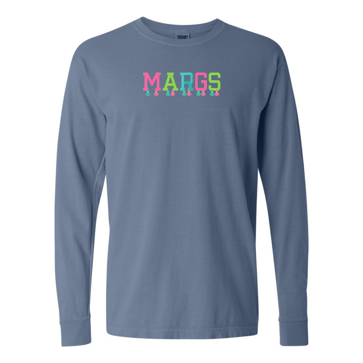 Embroidered Tasseled 'Margs' Long Sleeve