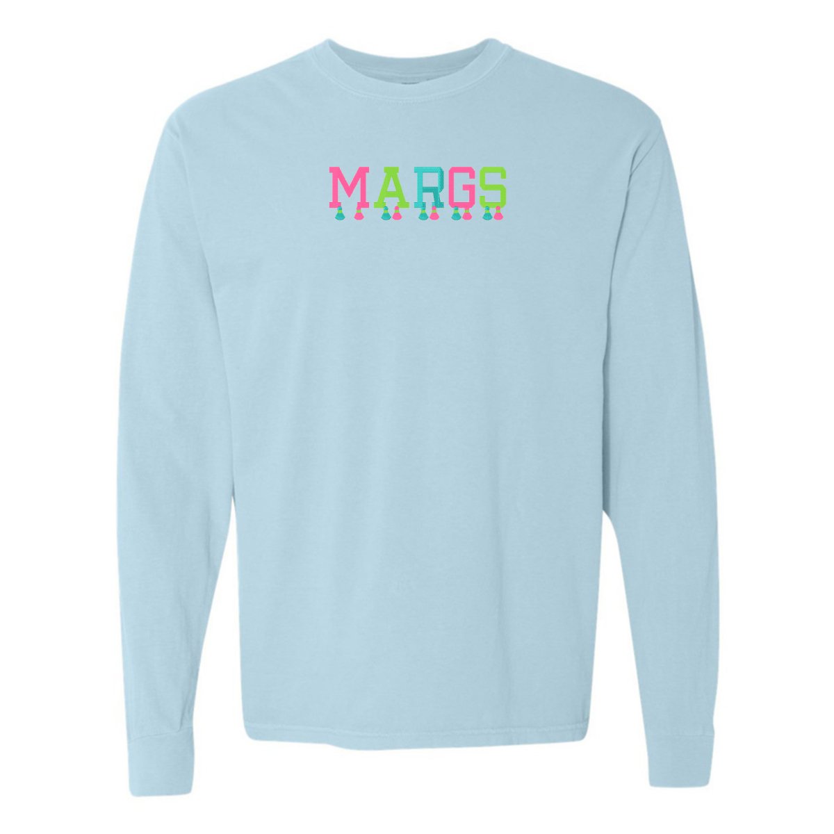 Embroidered Tasseled 'Margs' Long Sleeve