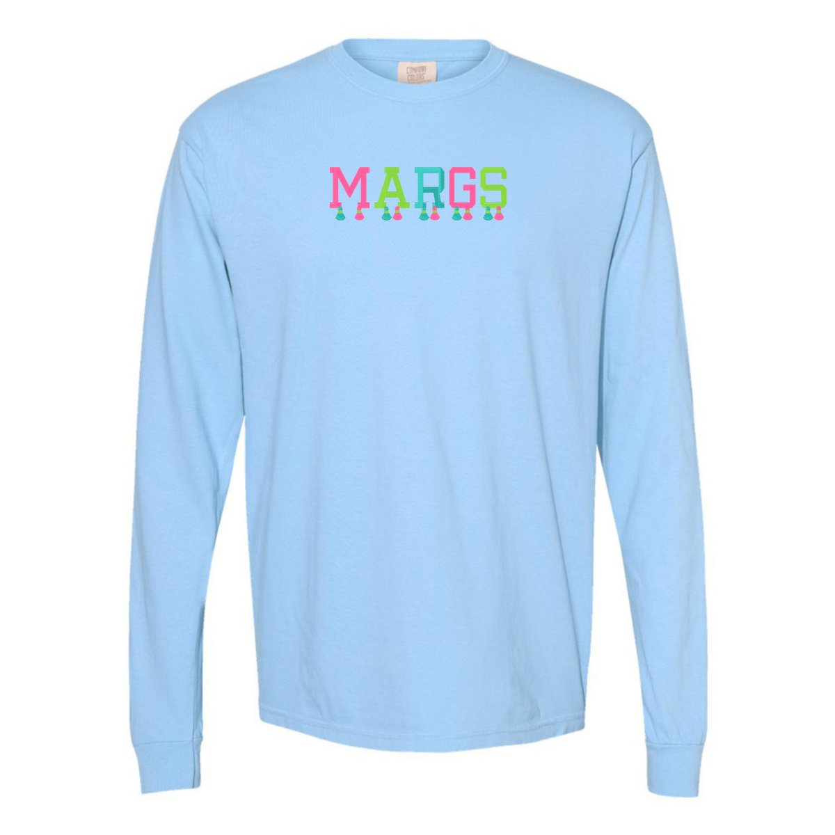 Embroidered Tasseled 'Margs' Long Sleeve