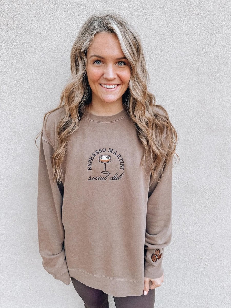 'Espresso Martini Social Club' Cozy Crew