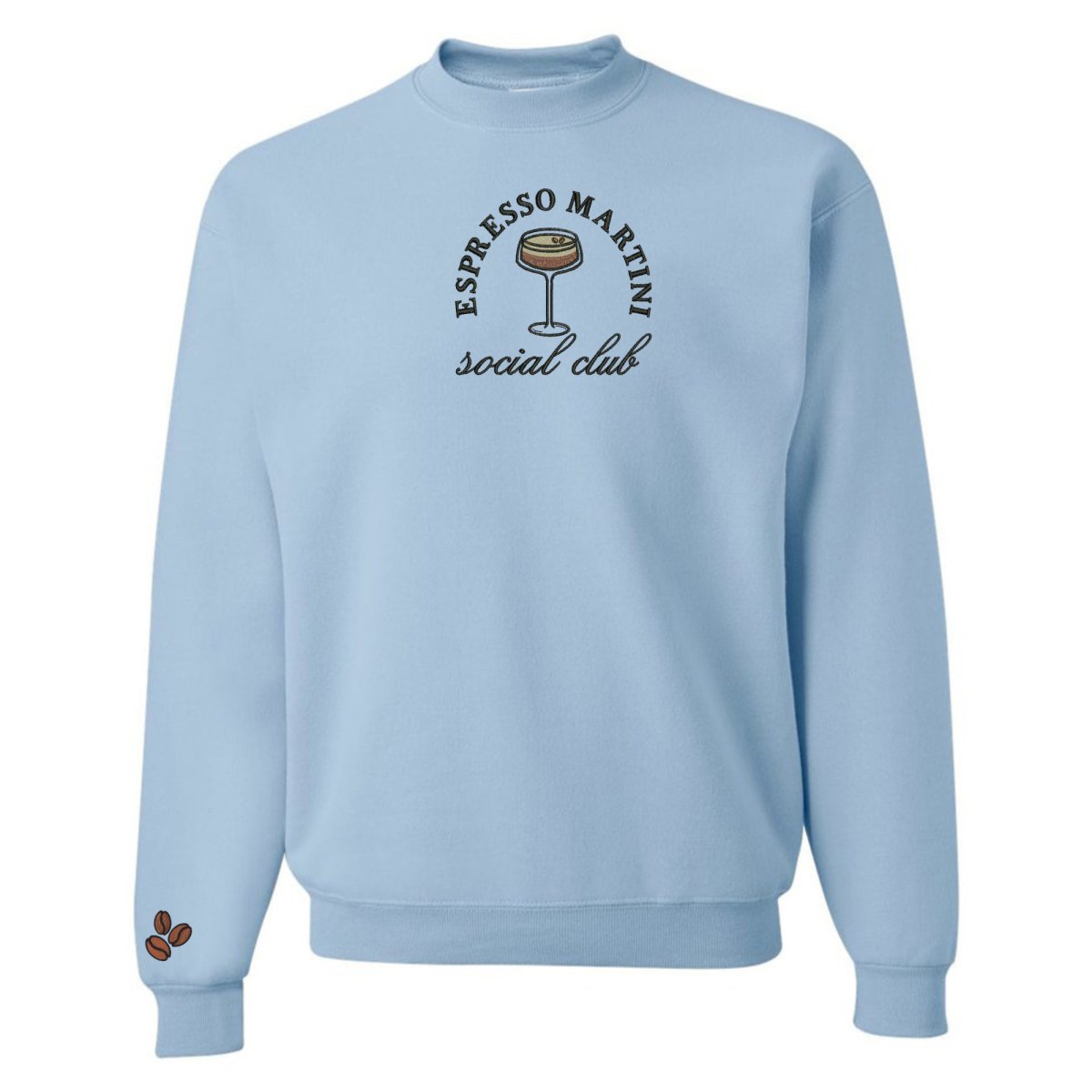 'Espresso Martini Social Club' Crewneck Sweatshirt