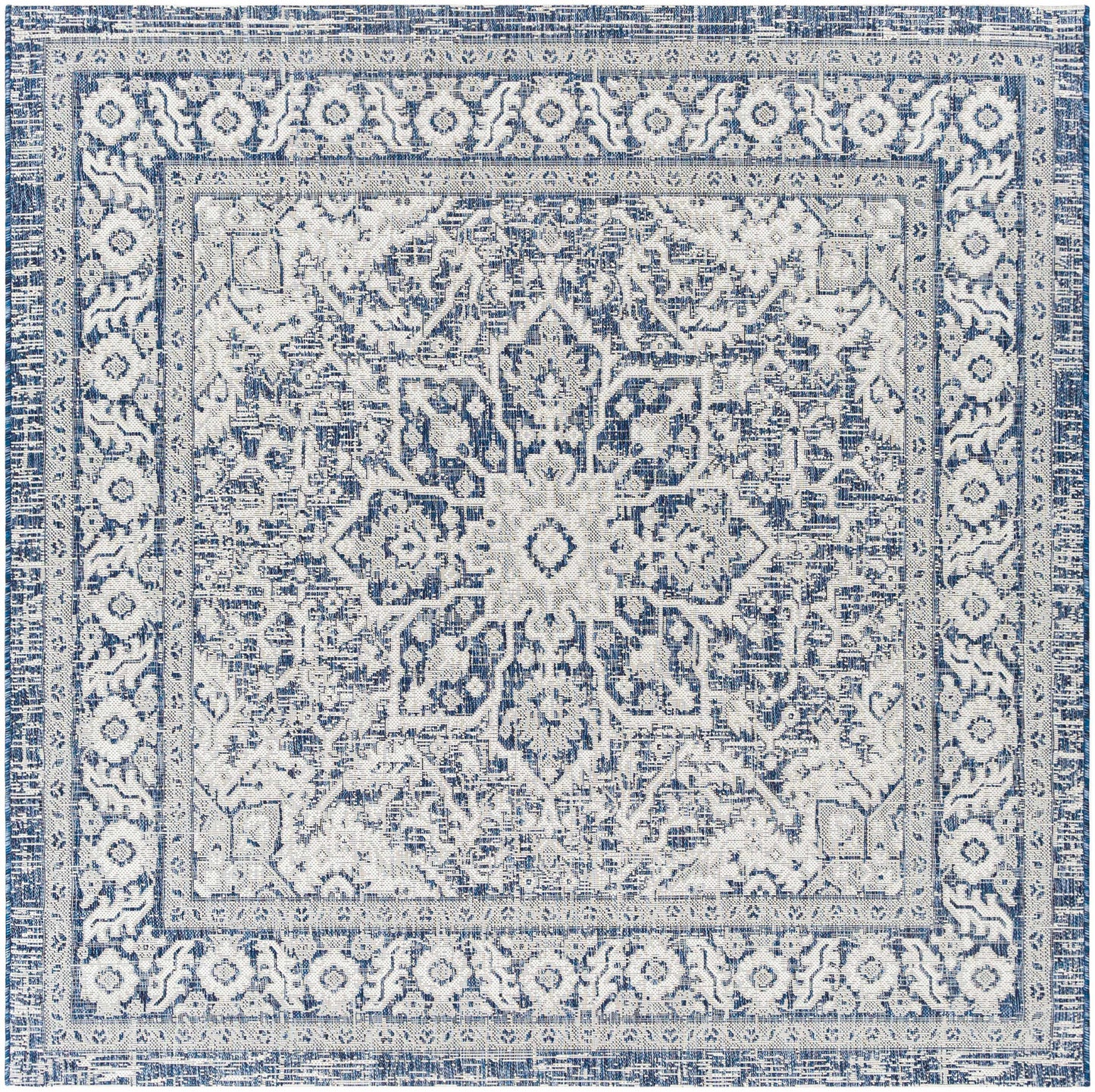 Etoile Navy Blue Performance Rug