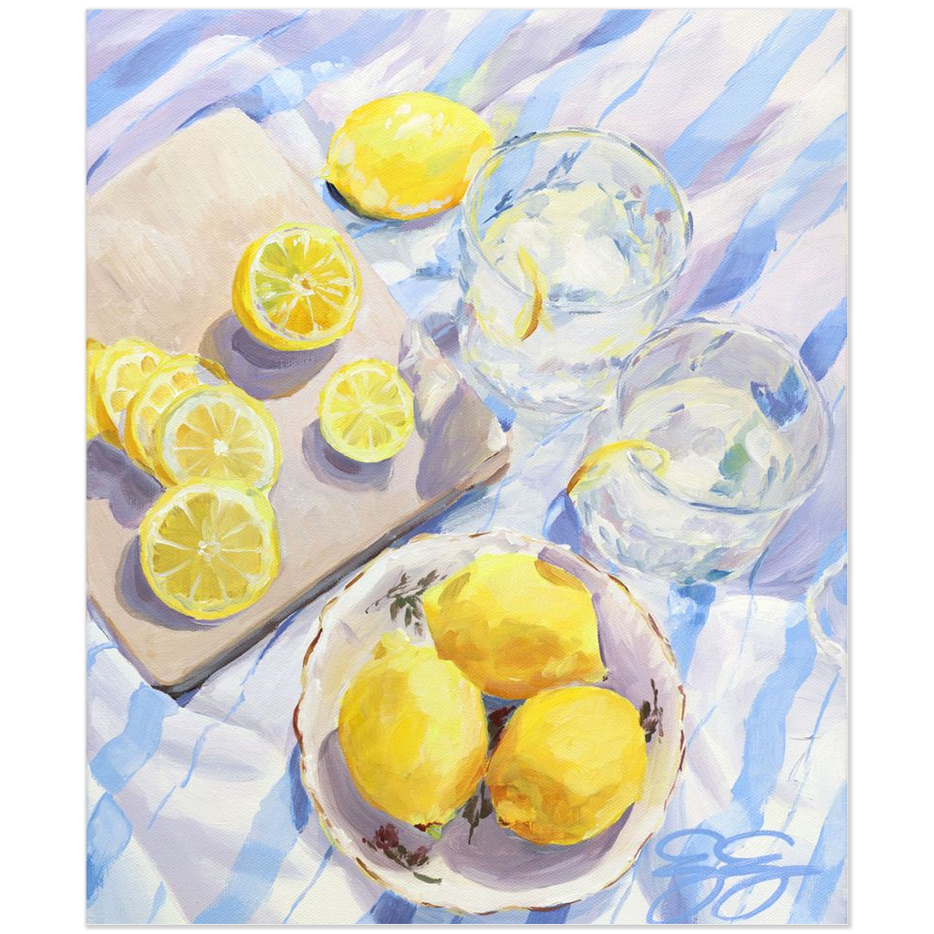 Let's Make Lemonade, a fine art print