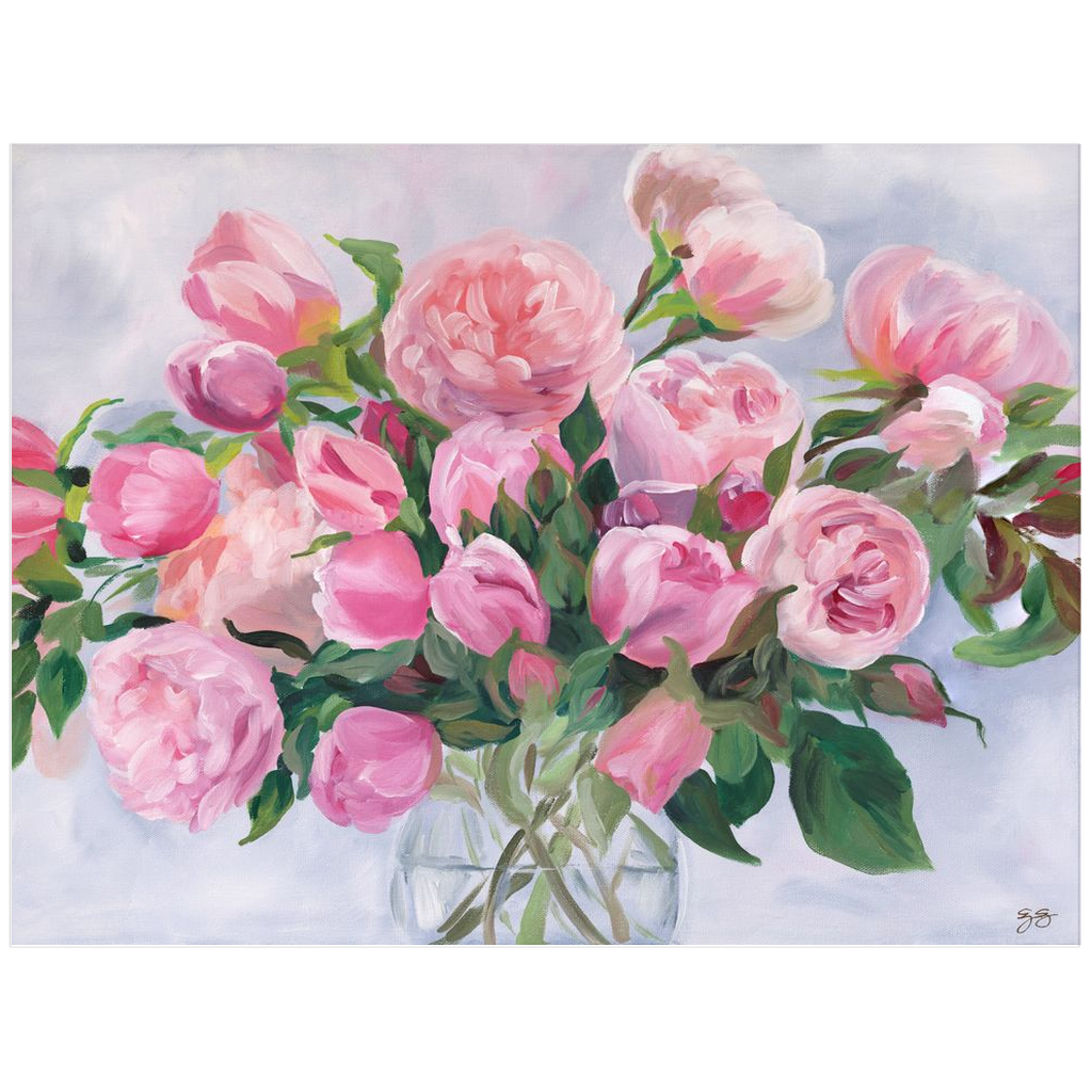 Garden Rose, a fine art print on paper