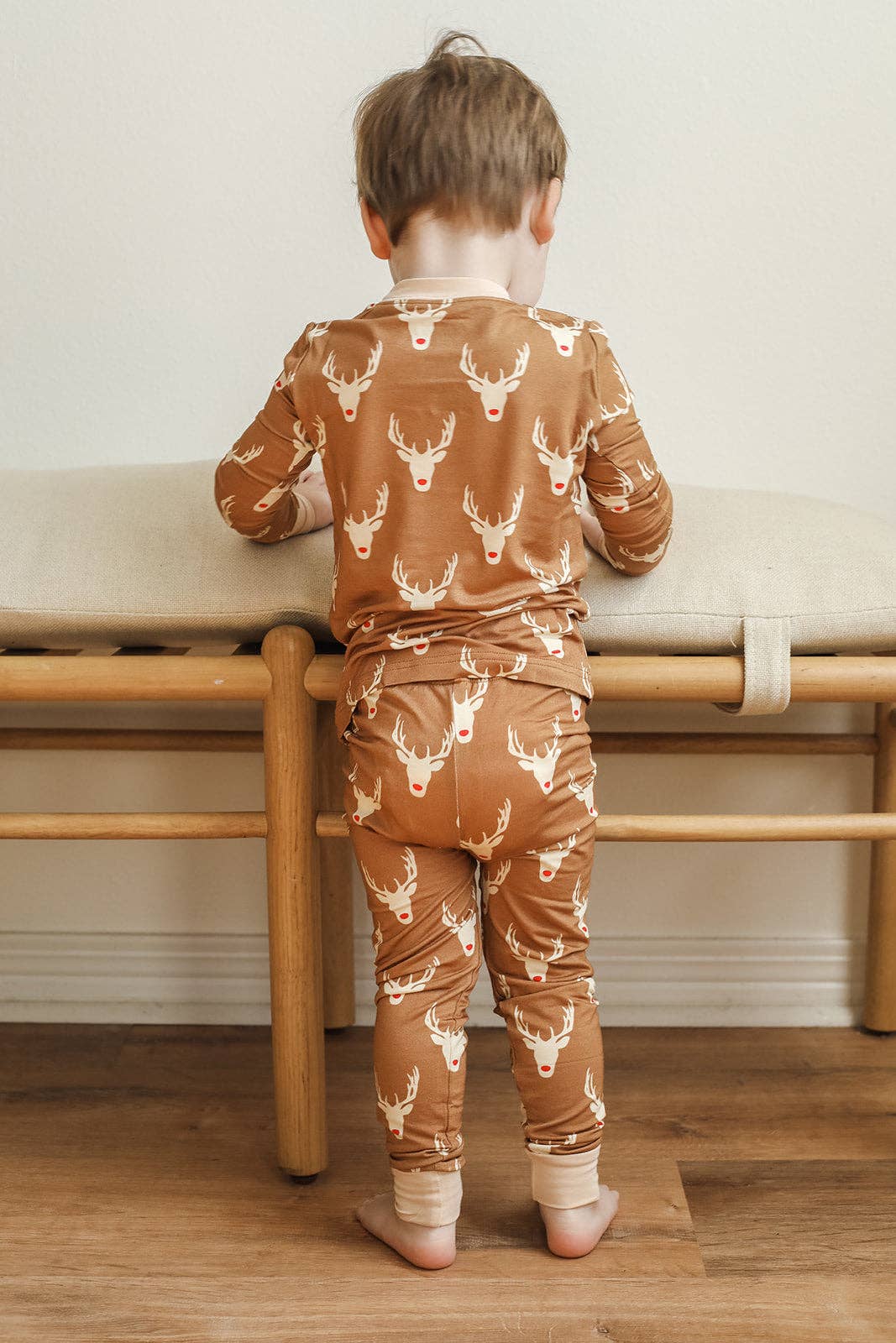 Southern Slumber - Reindeer 2 Piece Bamboo Pajama Set