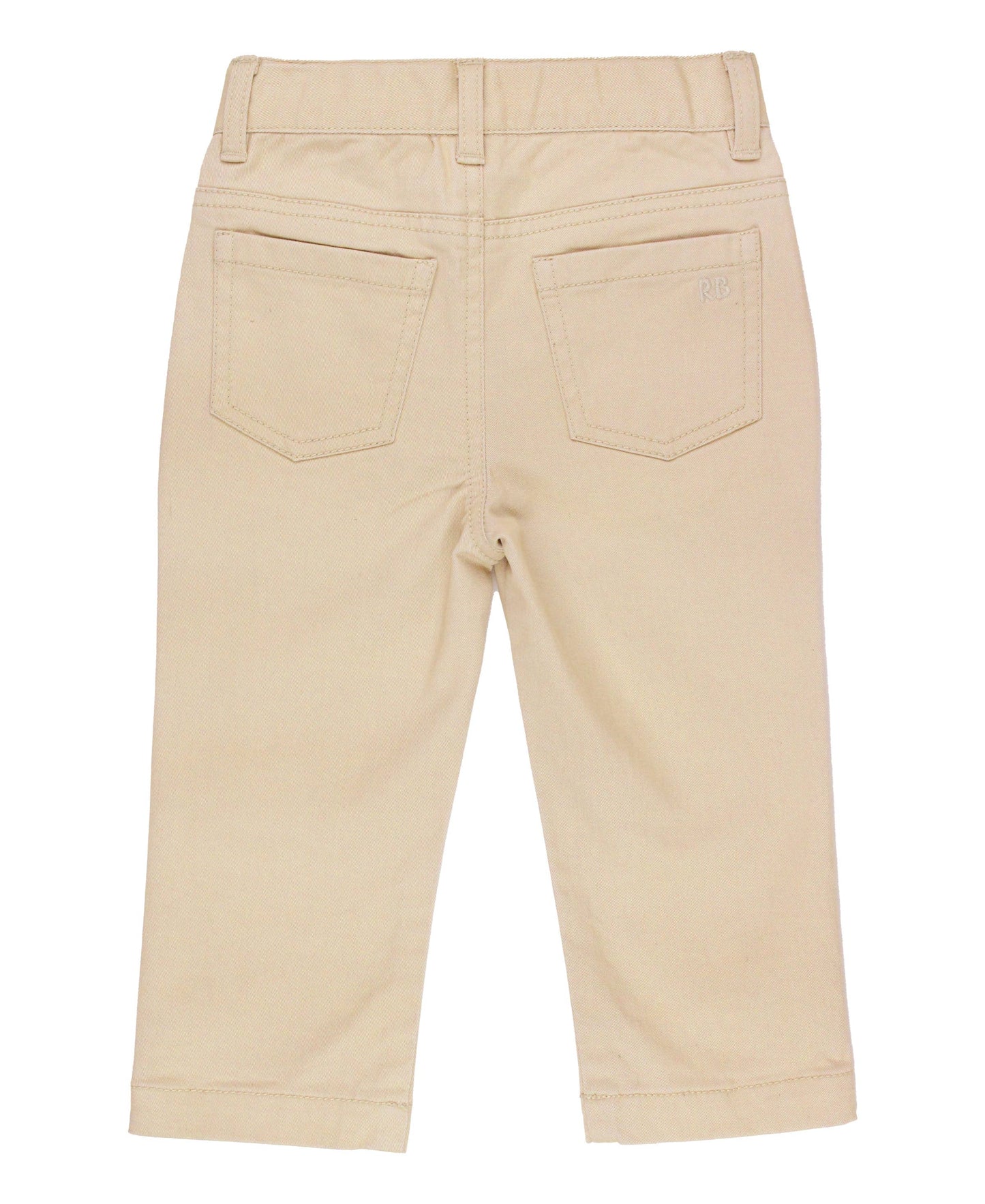 RuffleButts + RuggedButts - Boys Khaki Stretch Chino Pants