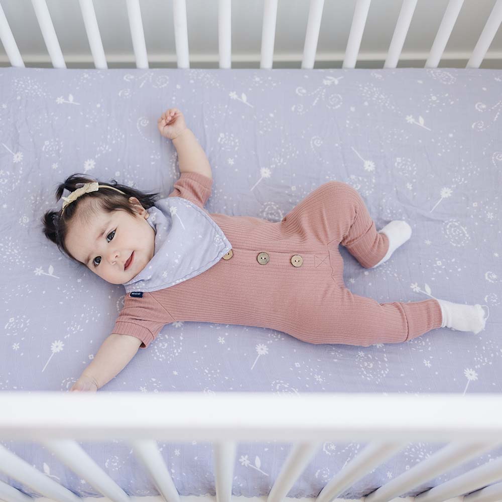 Fairy Dust Oh So Soft Muslin Crib Sheet