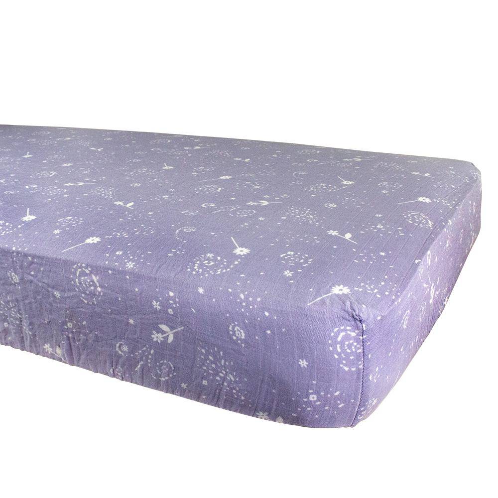 Fairy Dust Oh So Soft Muslin Crib Sheet