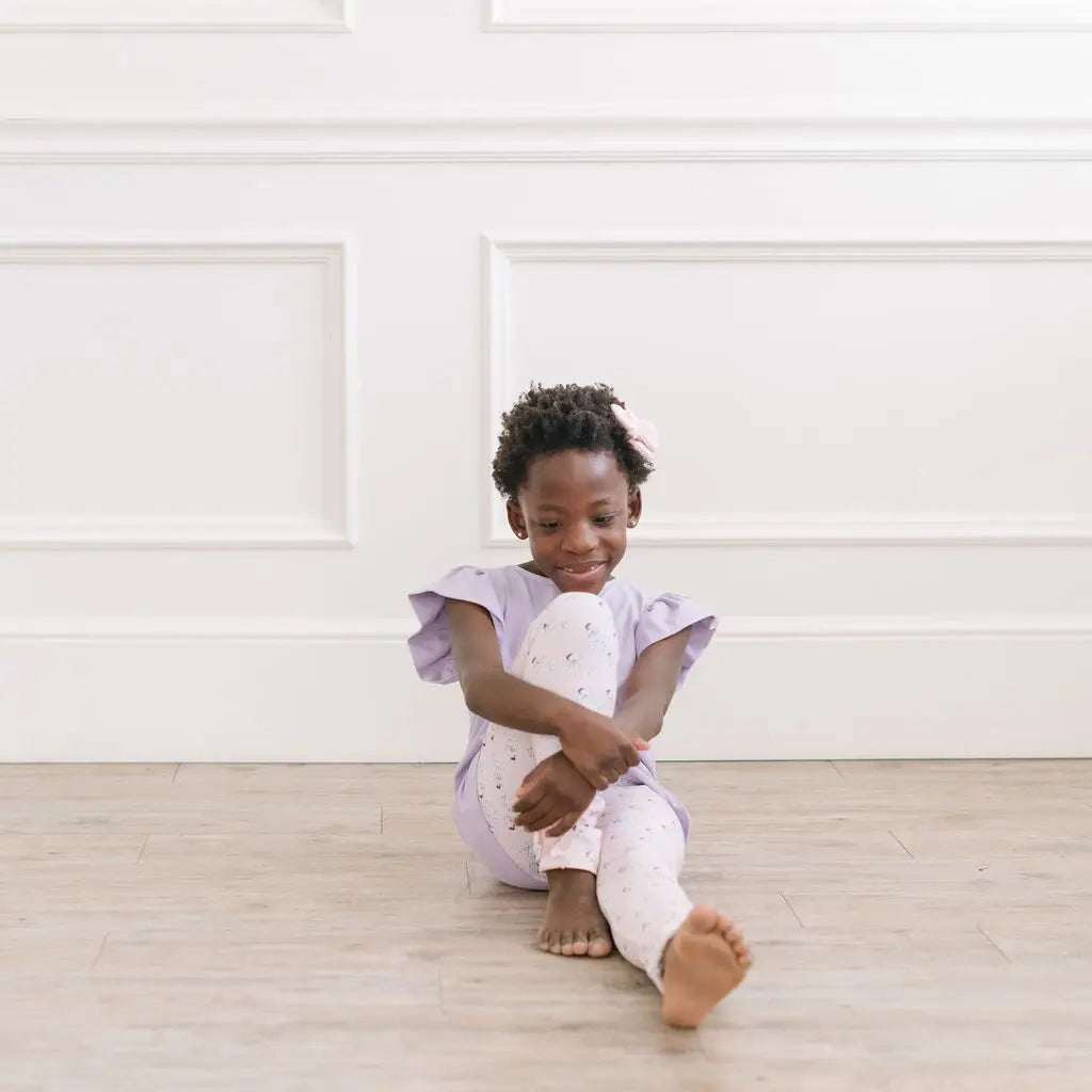 Flutter Tee in Lavender