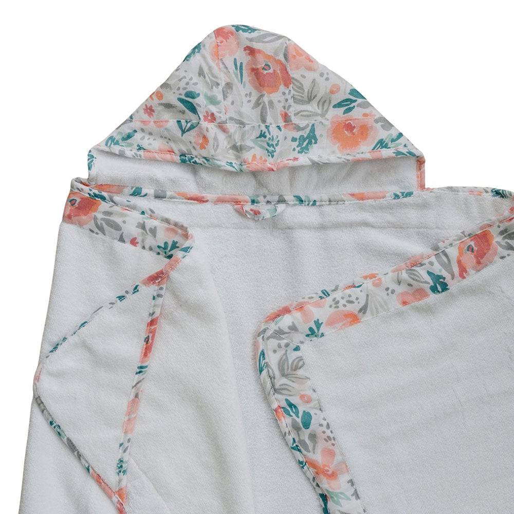 Floret Toddler Hooded Towel