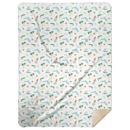 Florida Plush Throw Blanket 60x80