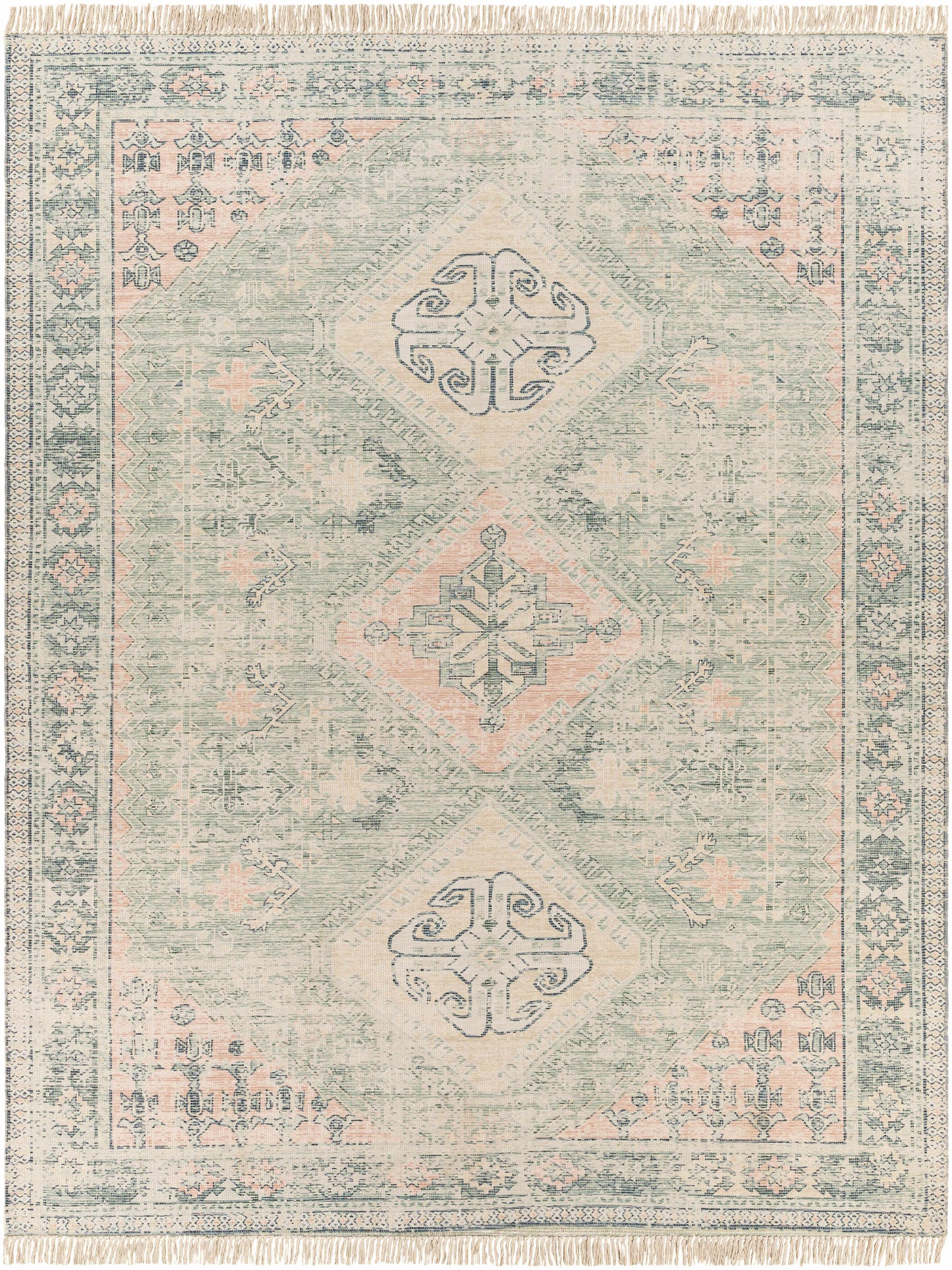 Foraker Sage Green Cotton Rug