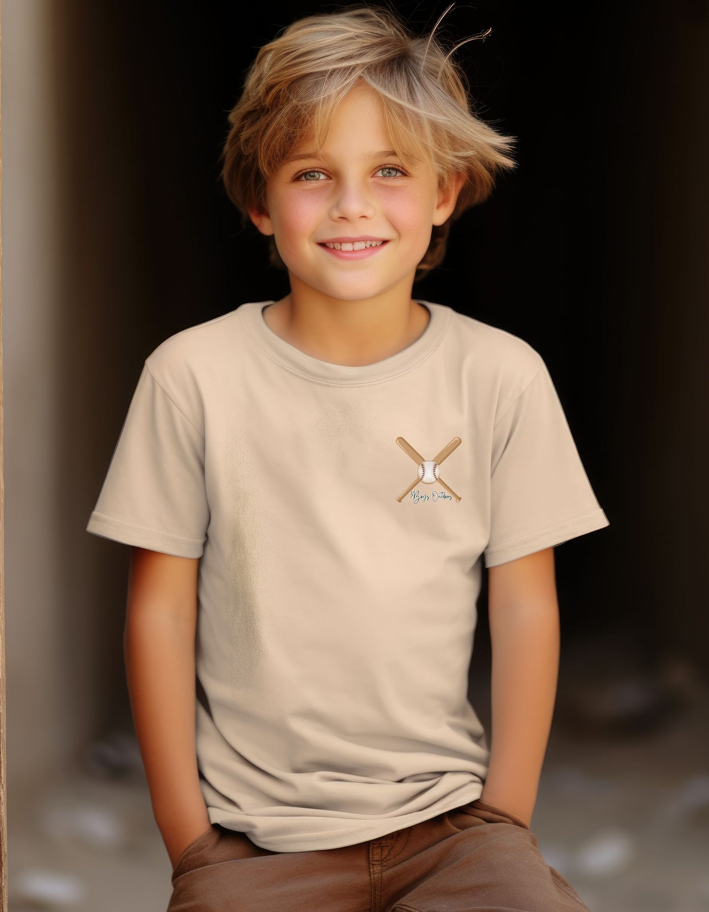 3Boys Outdoors American Baseball Tee