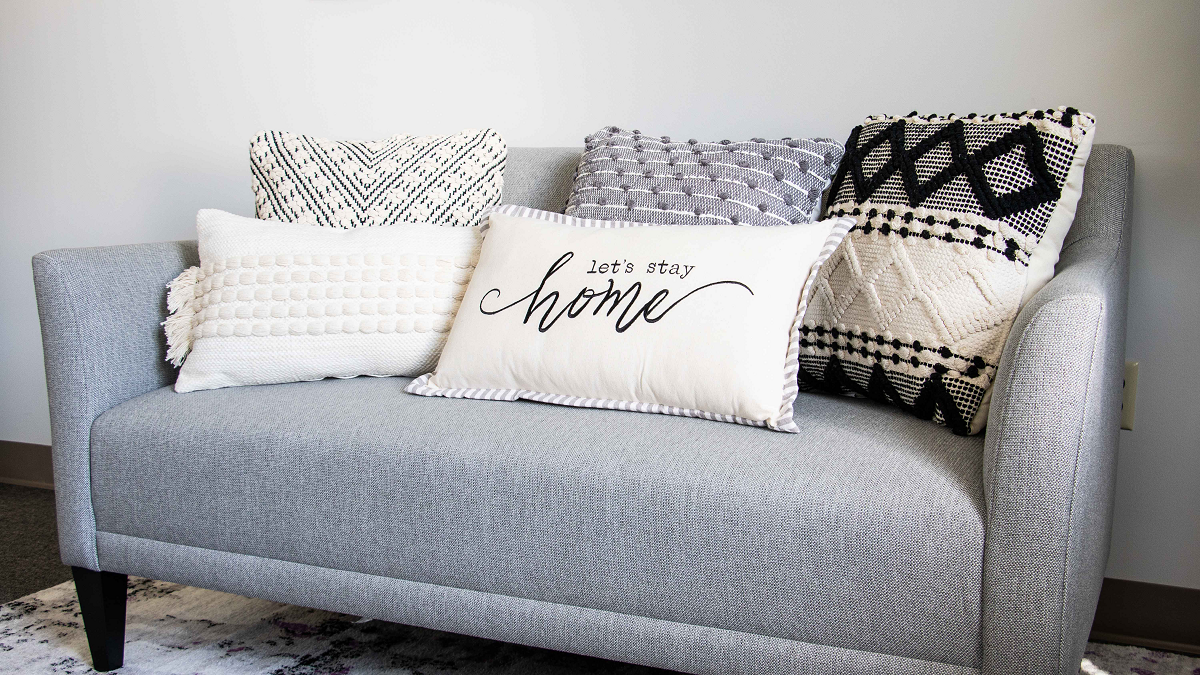 Modern Maze Decorative Pillow