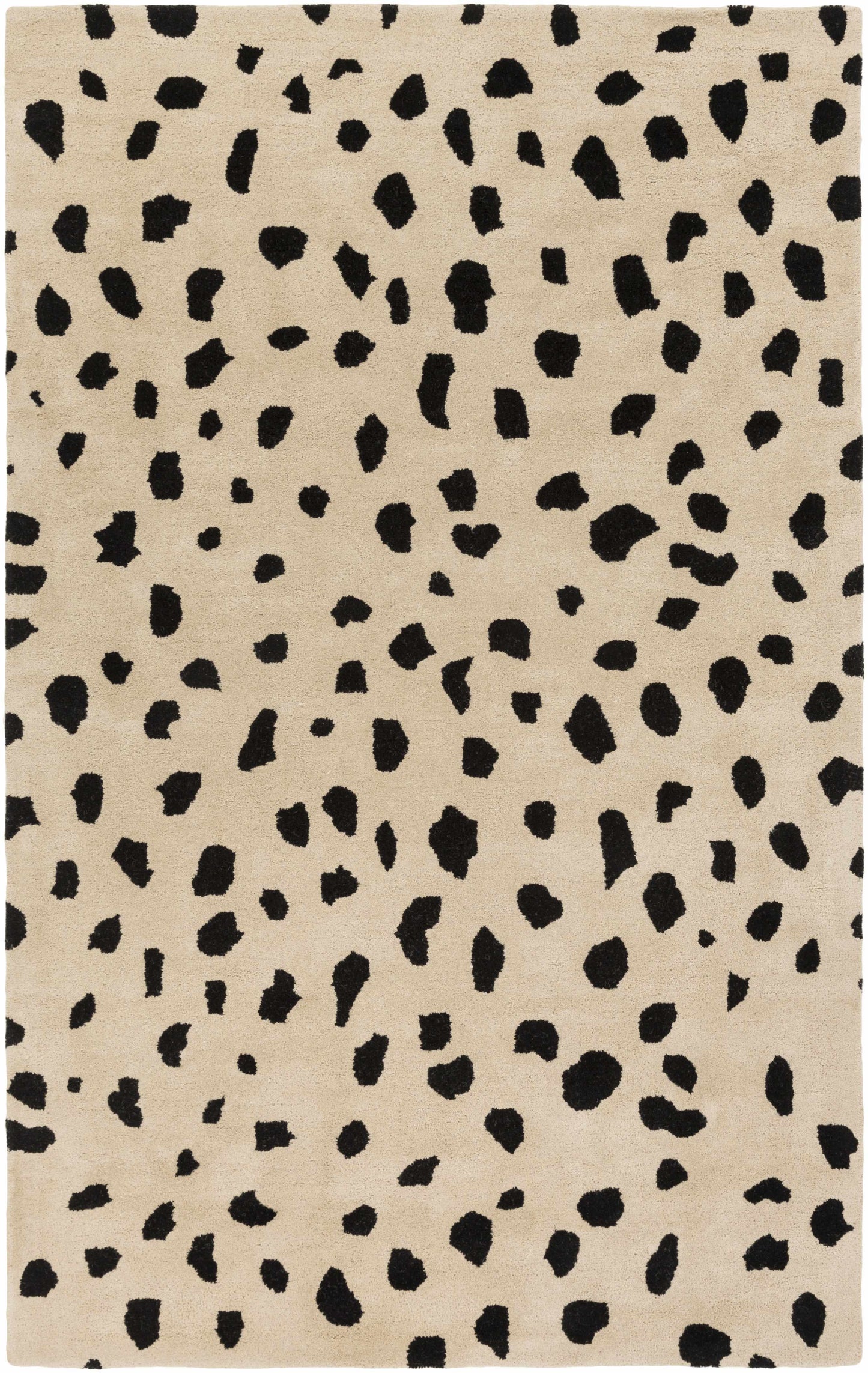 Guiseley Dalmatian Wool Area Rug