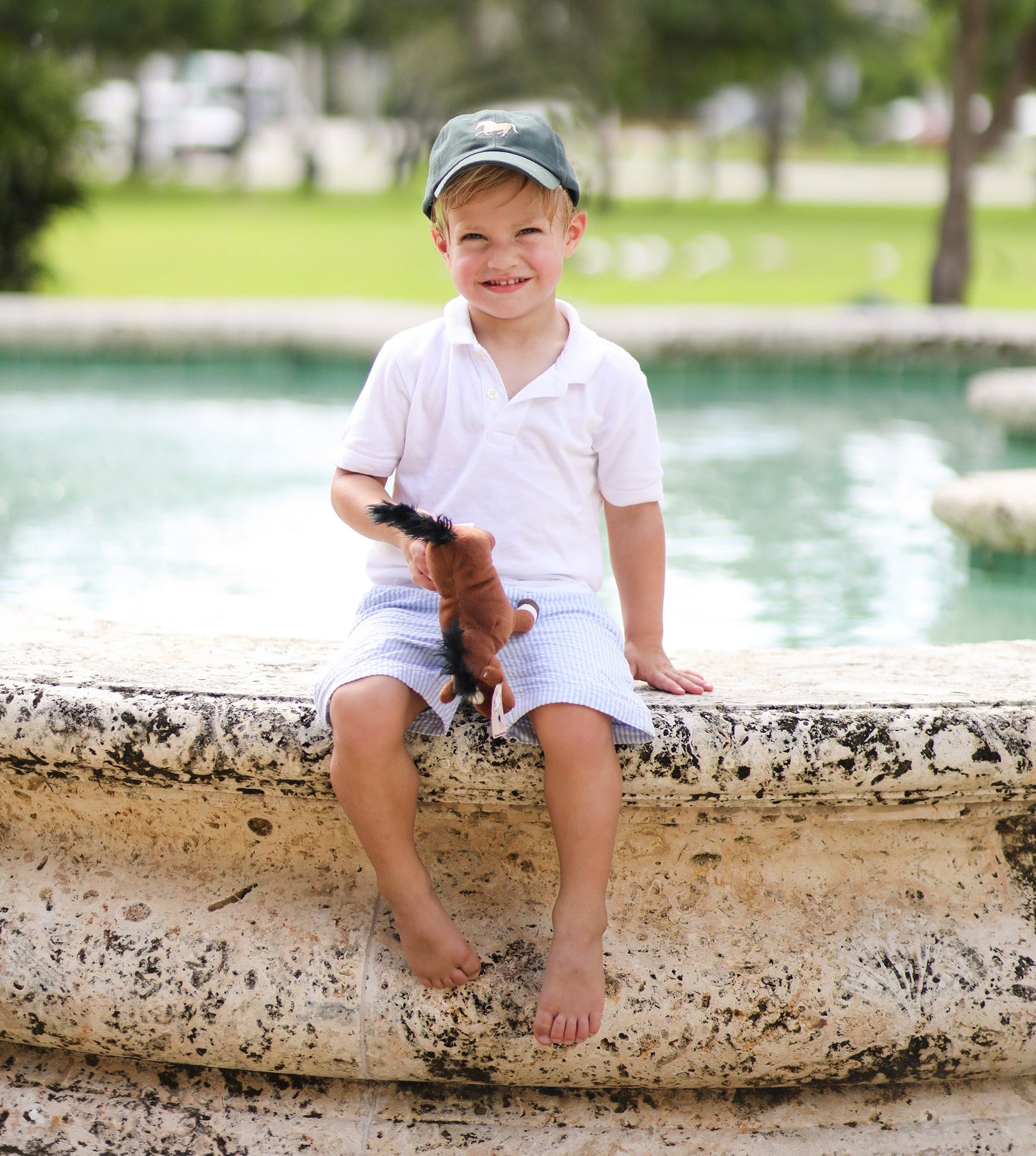 Horse Baseball Hat (Boys)