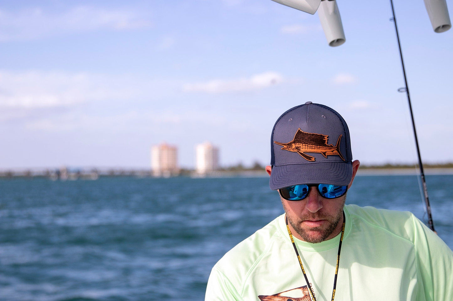 Sailfish Trucker Hat - Mid Profile + Classic Patch