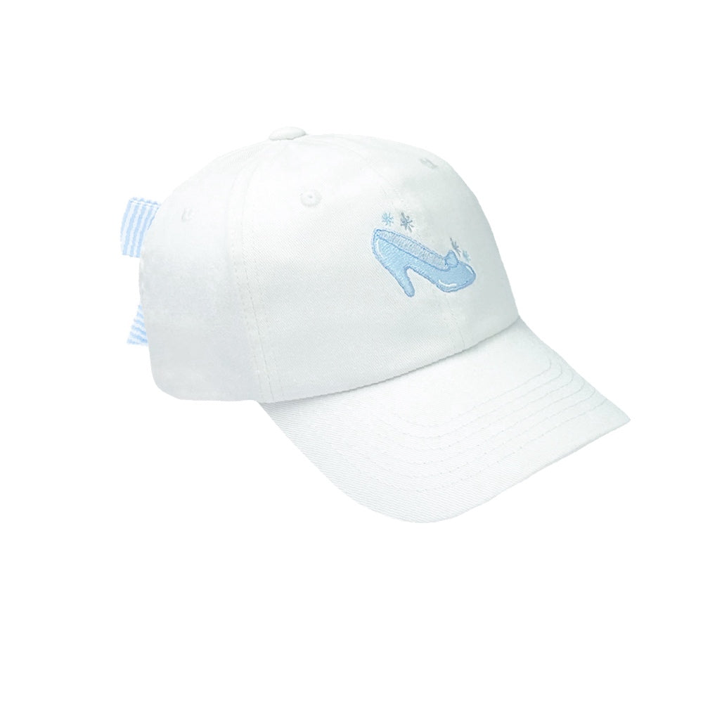 Glass Slipper Bow Baseball Hat (Girls)