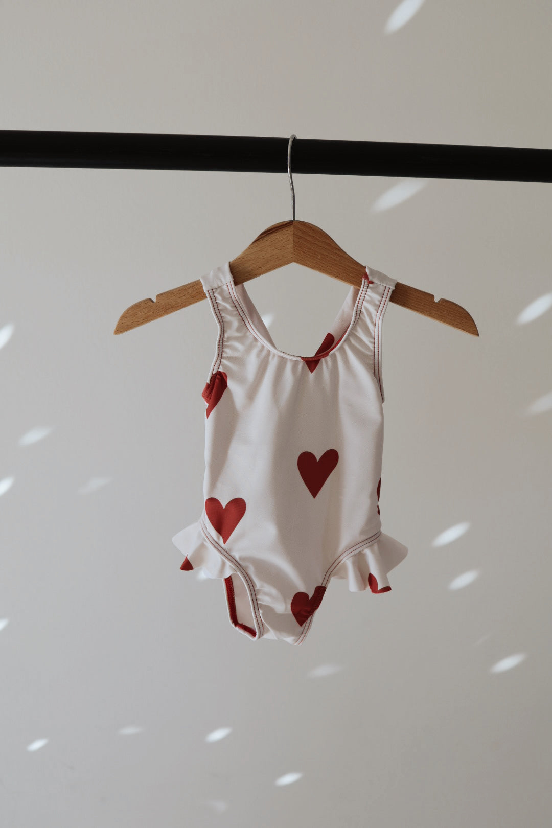 Queen of Hearts | Girl Sleeveless Swimsuit