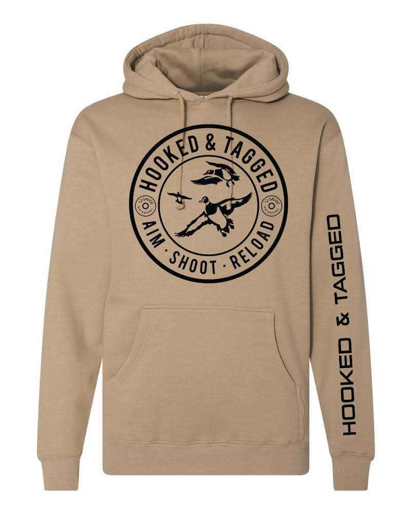 Aim. Shoot. Reload. Hoodie