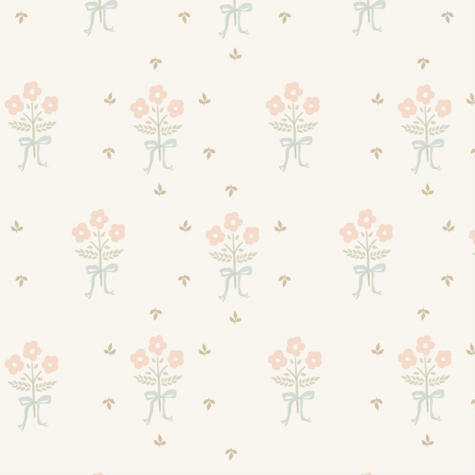 Clementine Wallpaper by Celeste Clark