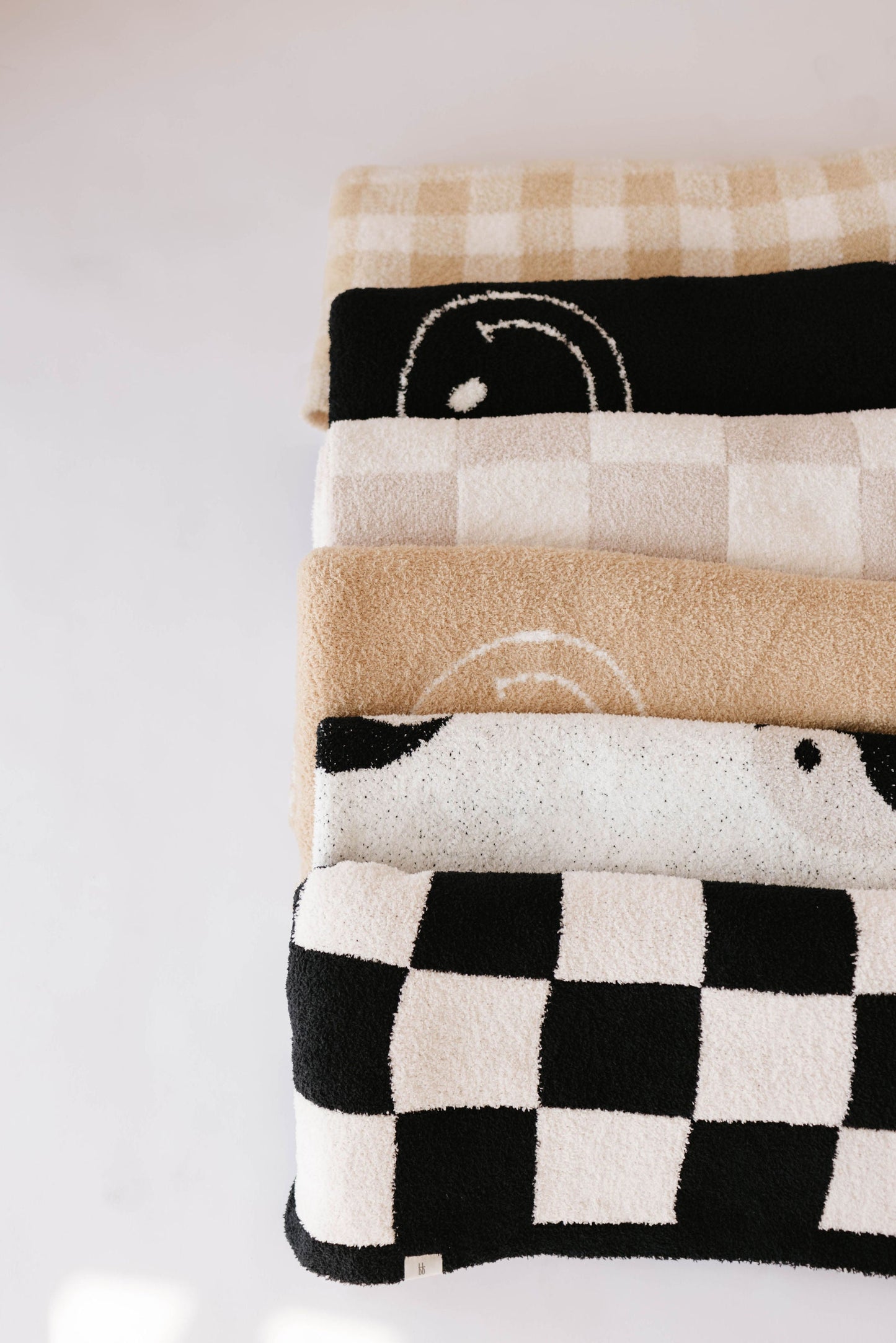 Black & White Yin Yang  | Plush Blanket