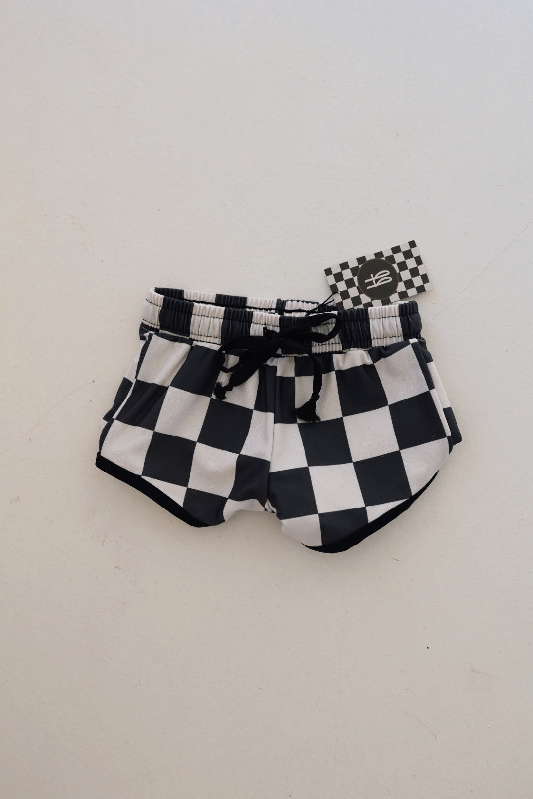 Black Checkerboard  | Board Short