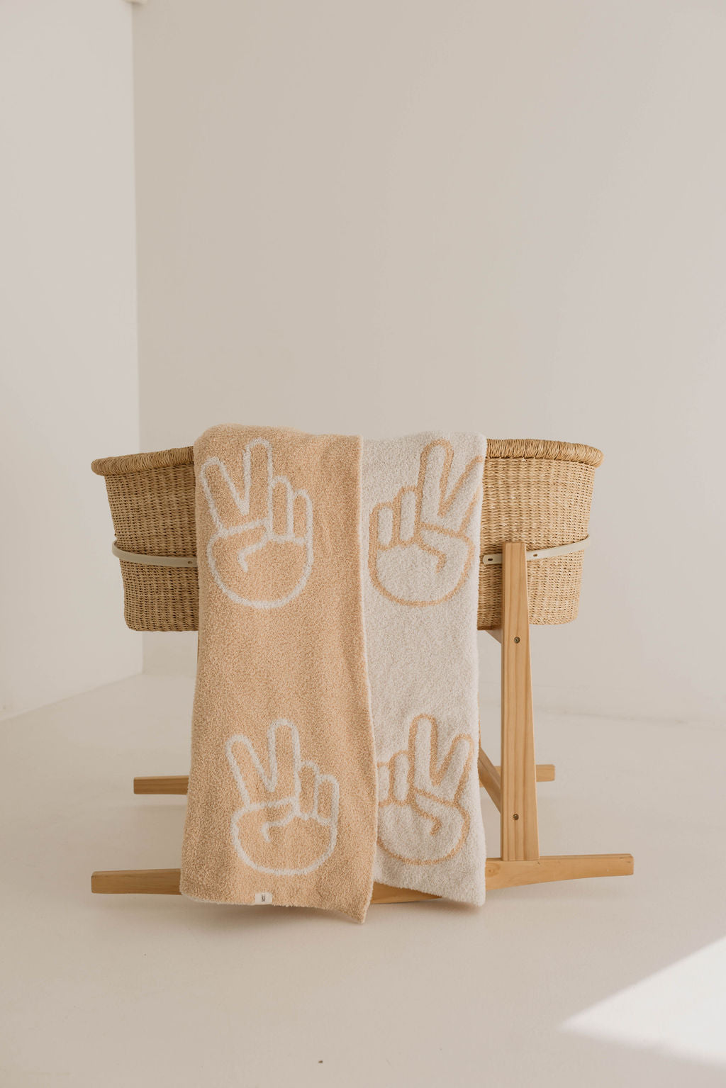 Peace Sign | Plush Throw