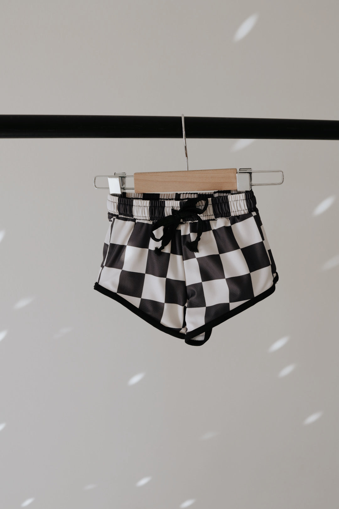 Black Checkerboard  | Board Short