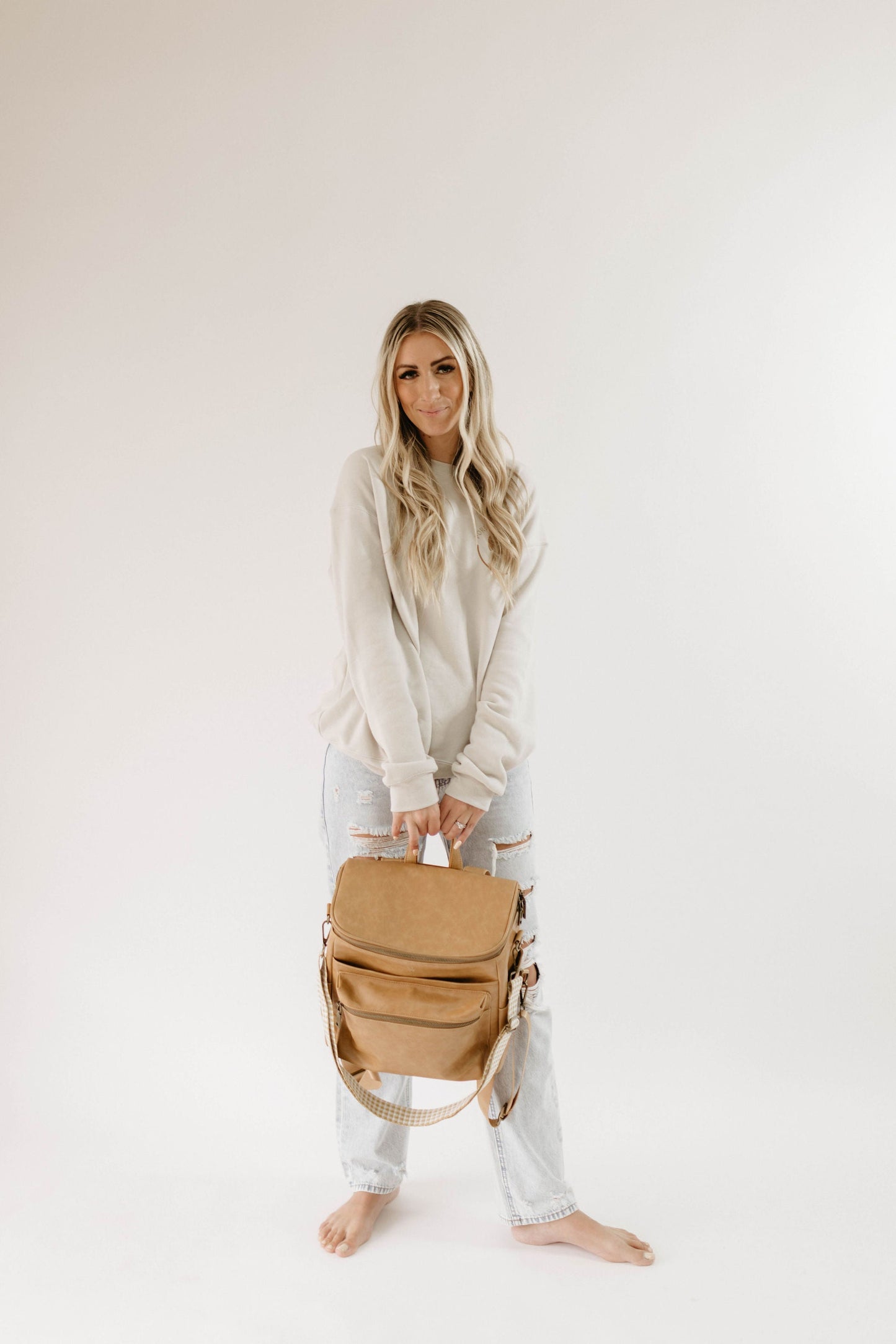 Cognac | Forever French Diaper Bag