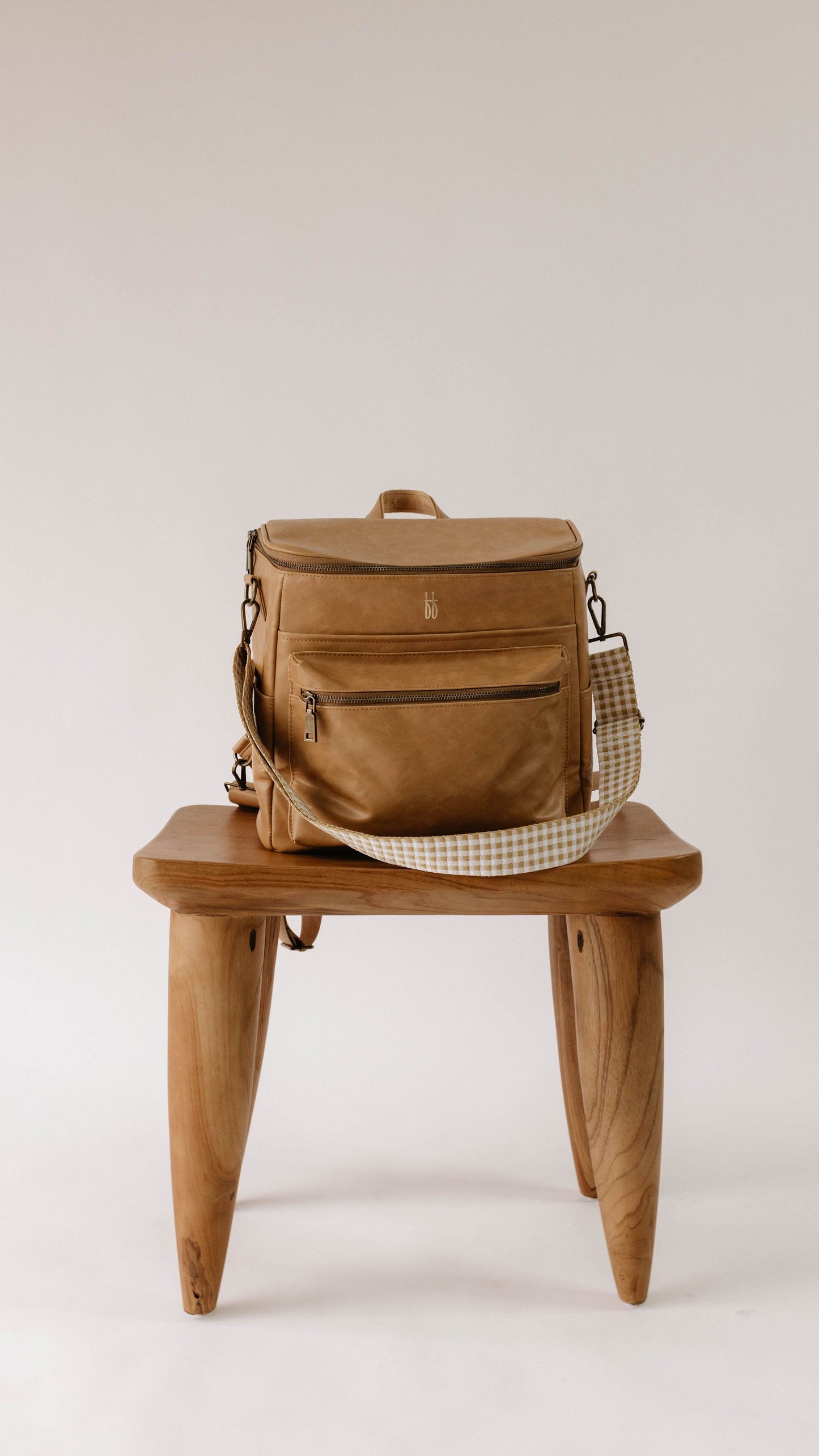 Cognac | Forever French Diaper Bag