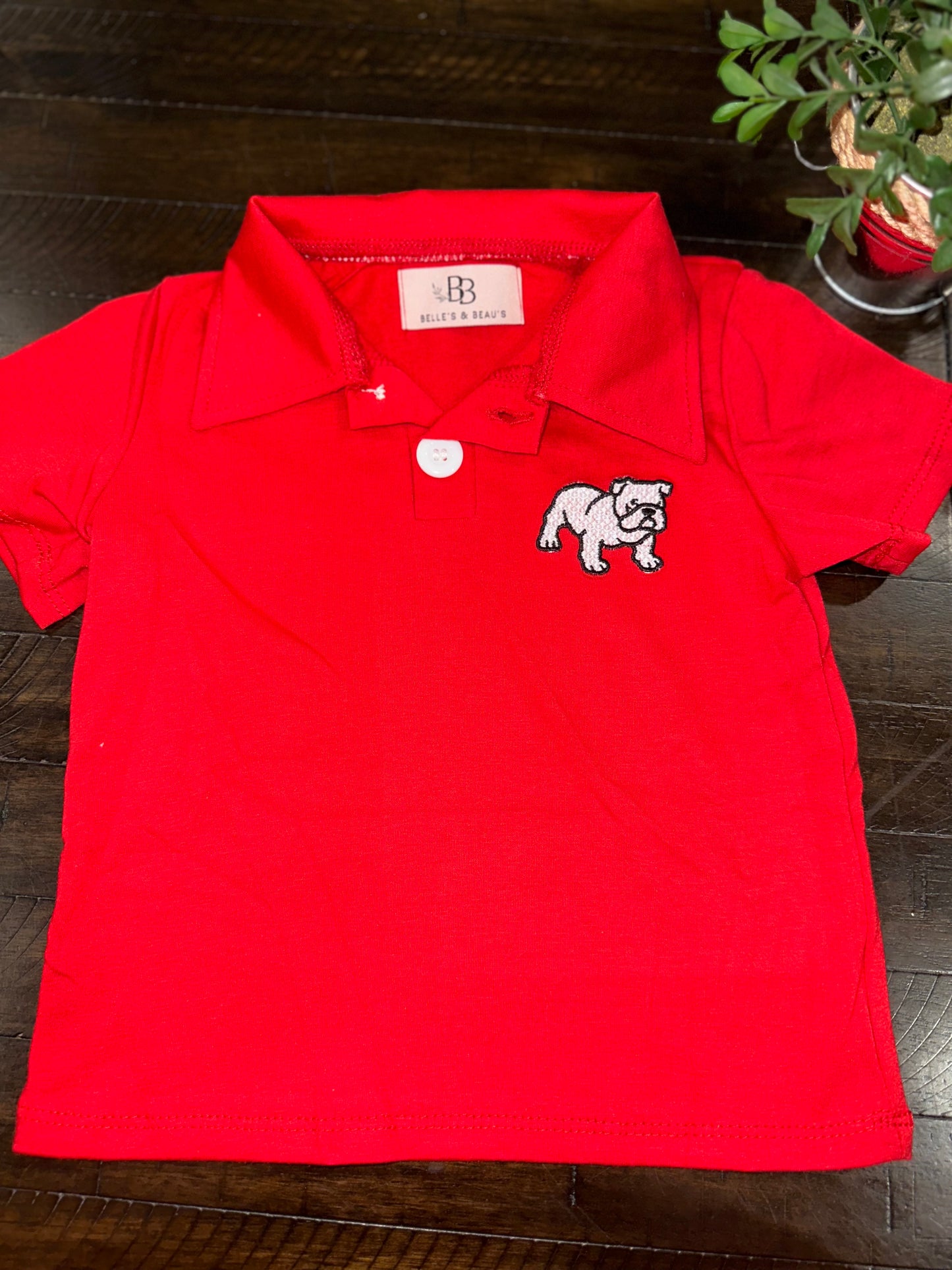 Boy’s Red Polo
