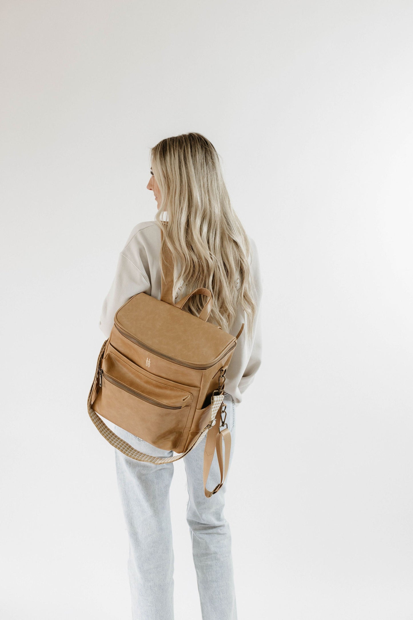 Cognac | Forever French Diaper Bag