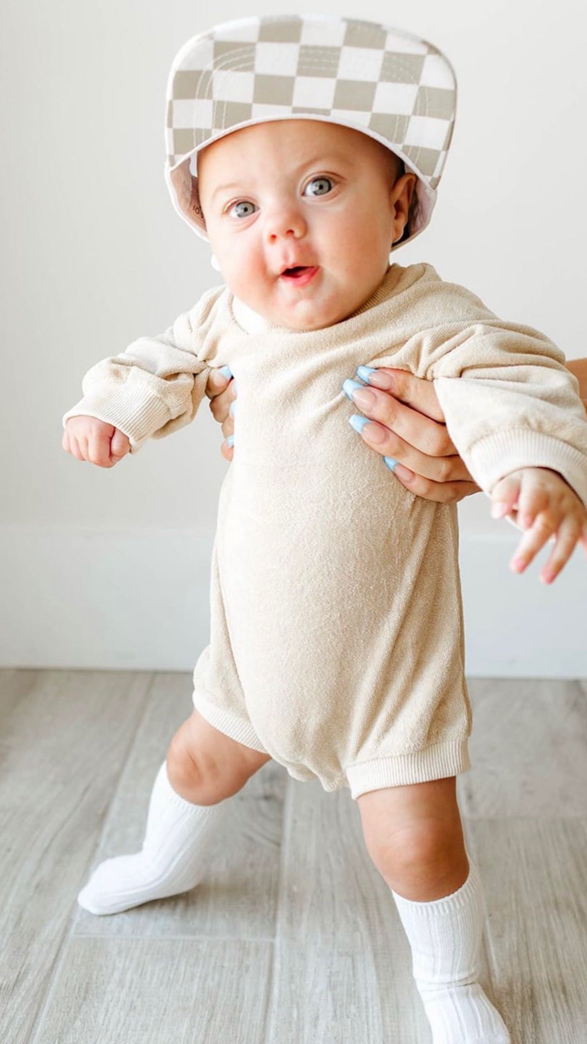 Sand | Terry Cloth Romper