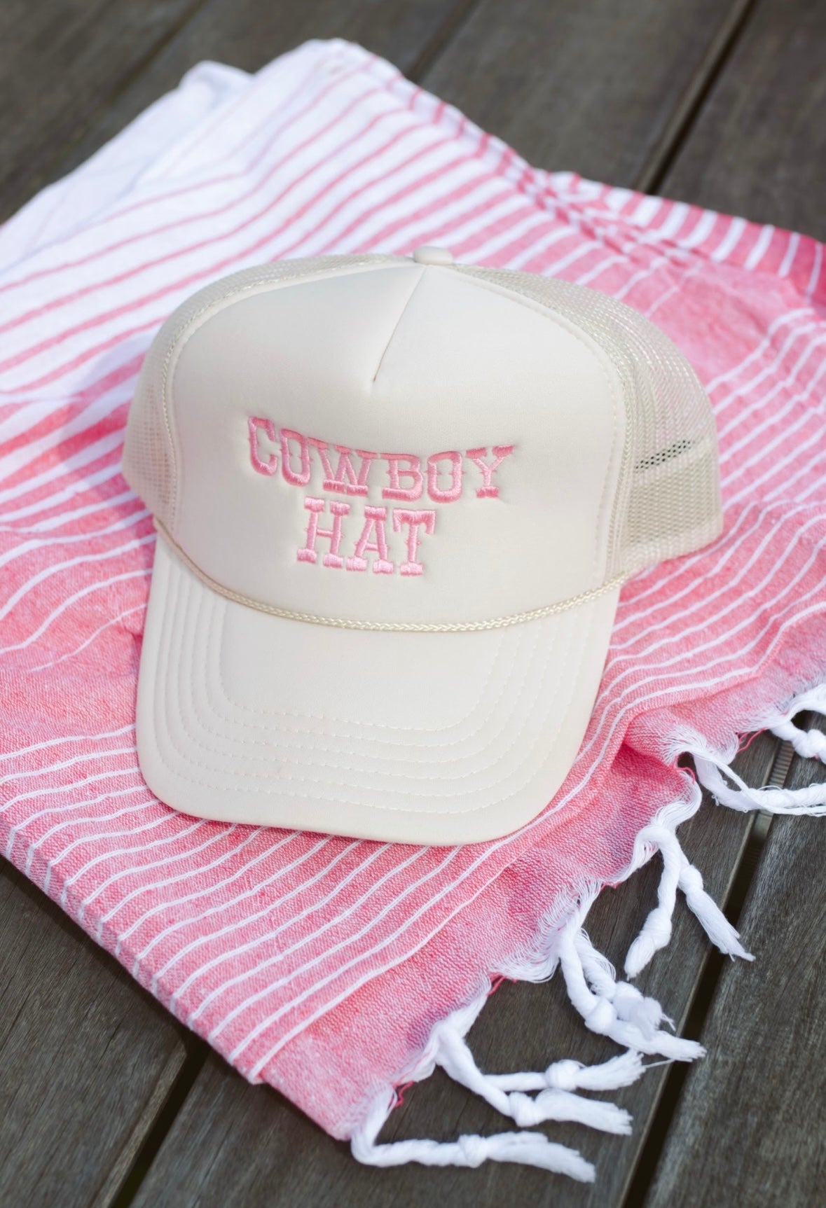 Cowboy Hat - Embroidered - PREORDER