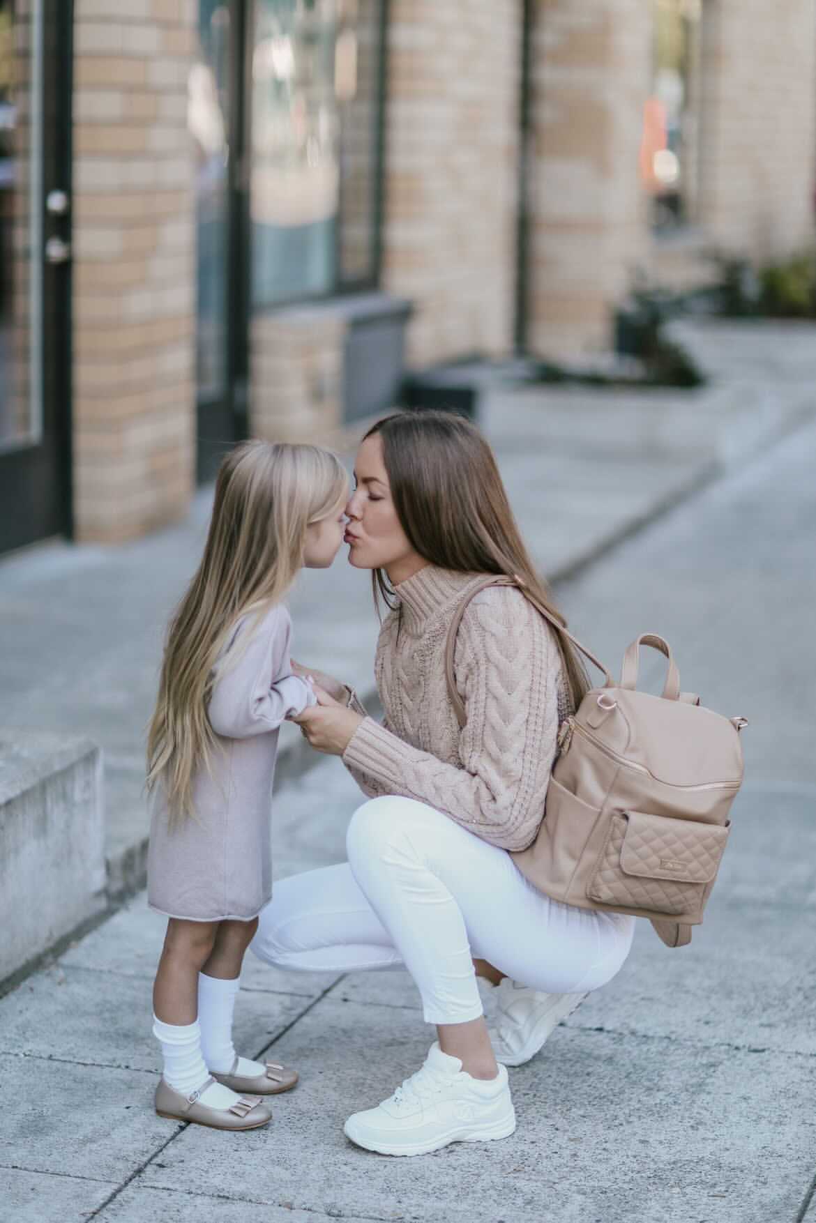 Petit Monaco Diaper Bag | Latte