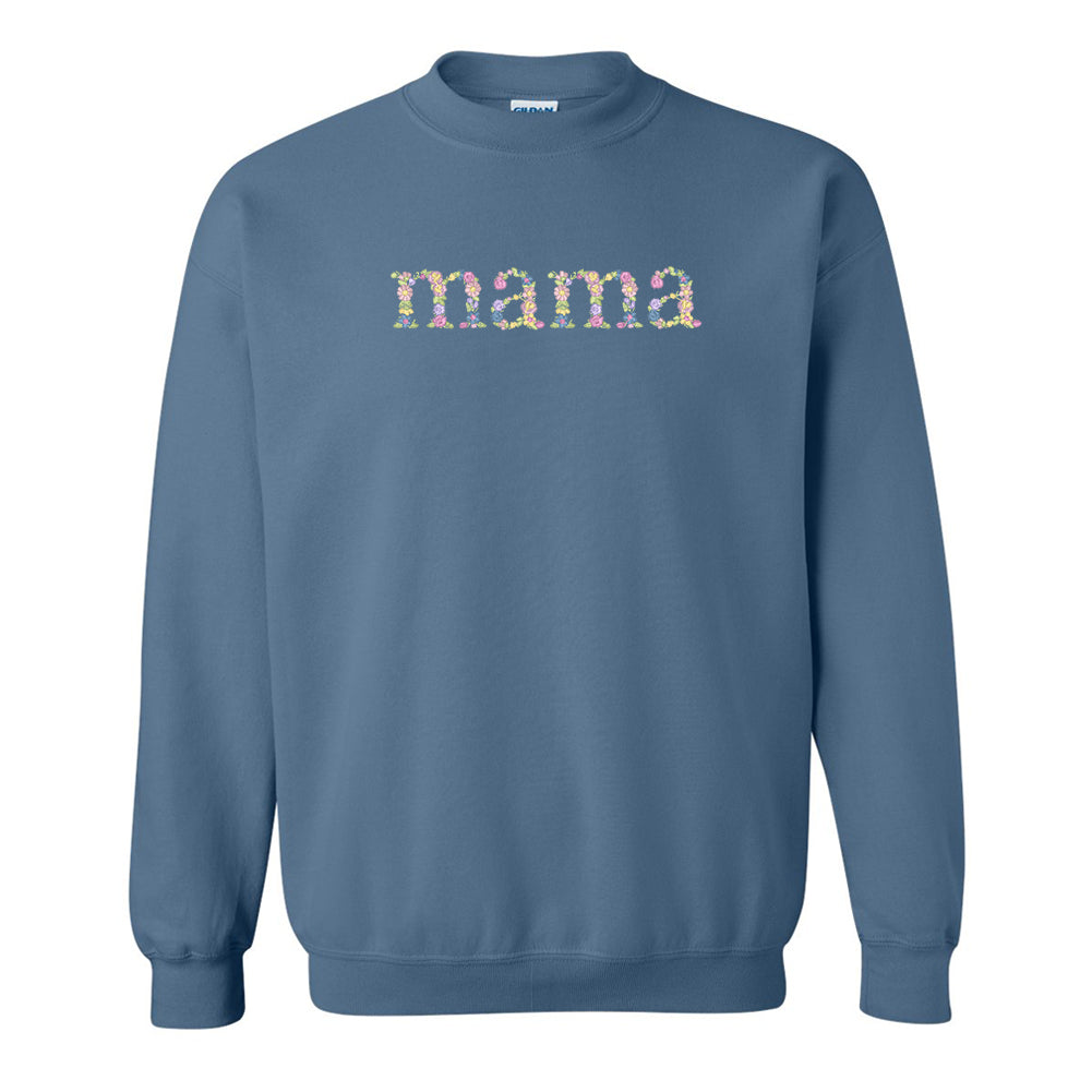 'Floral Mama' Crewneck Sweatshirt