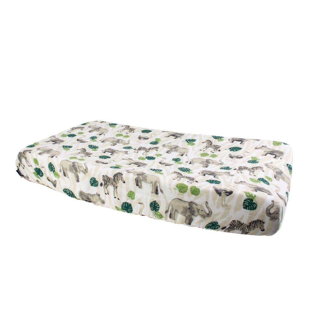 Jungle Classic Muslin Changing Pad Cover