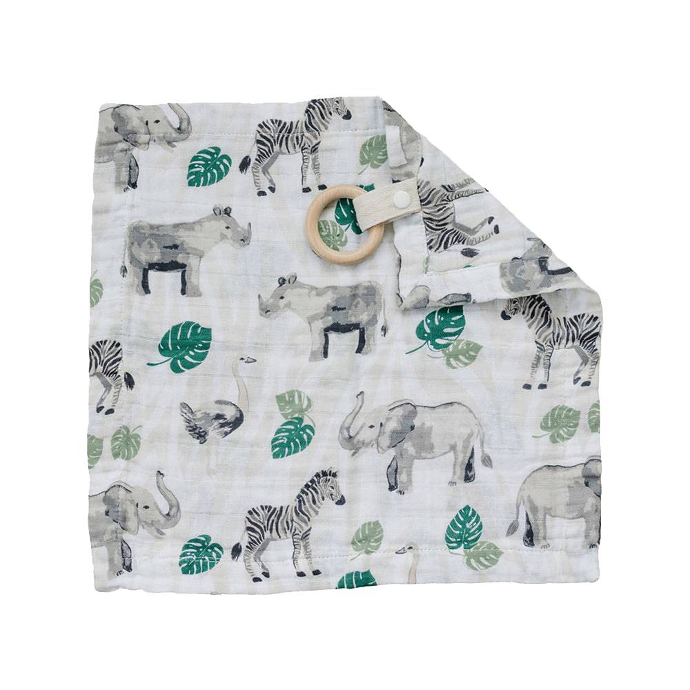 Jungle Classic Muslin Teether Blanket