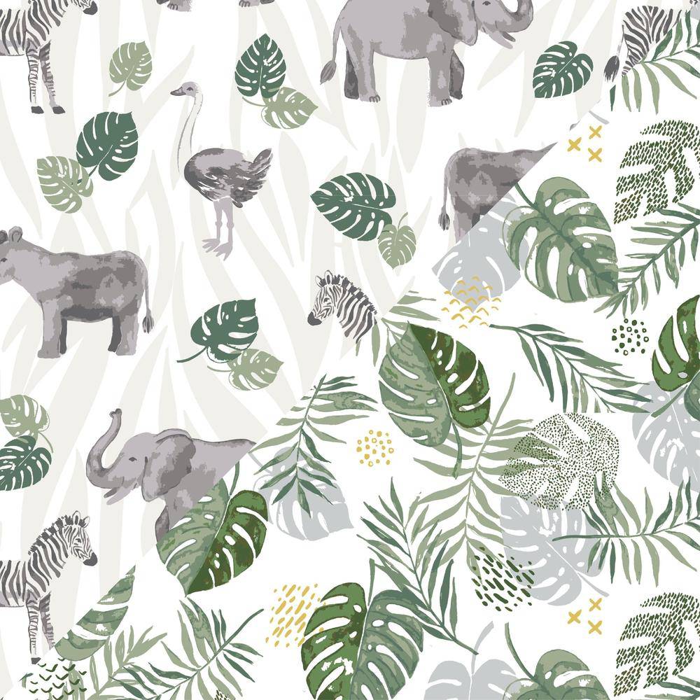 Jungle + Rainforest Premium Cotton Snuggle Blanket