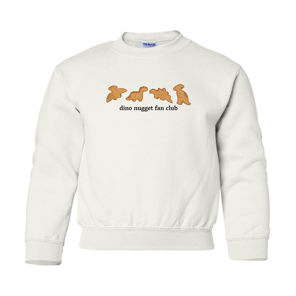 Kids 'Dino Nugget Fan Club' Crewneck Sweatshirt