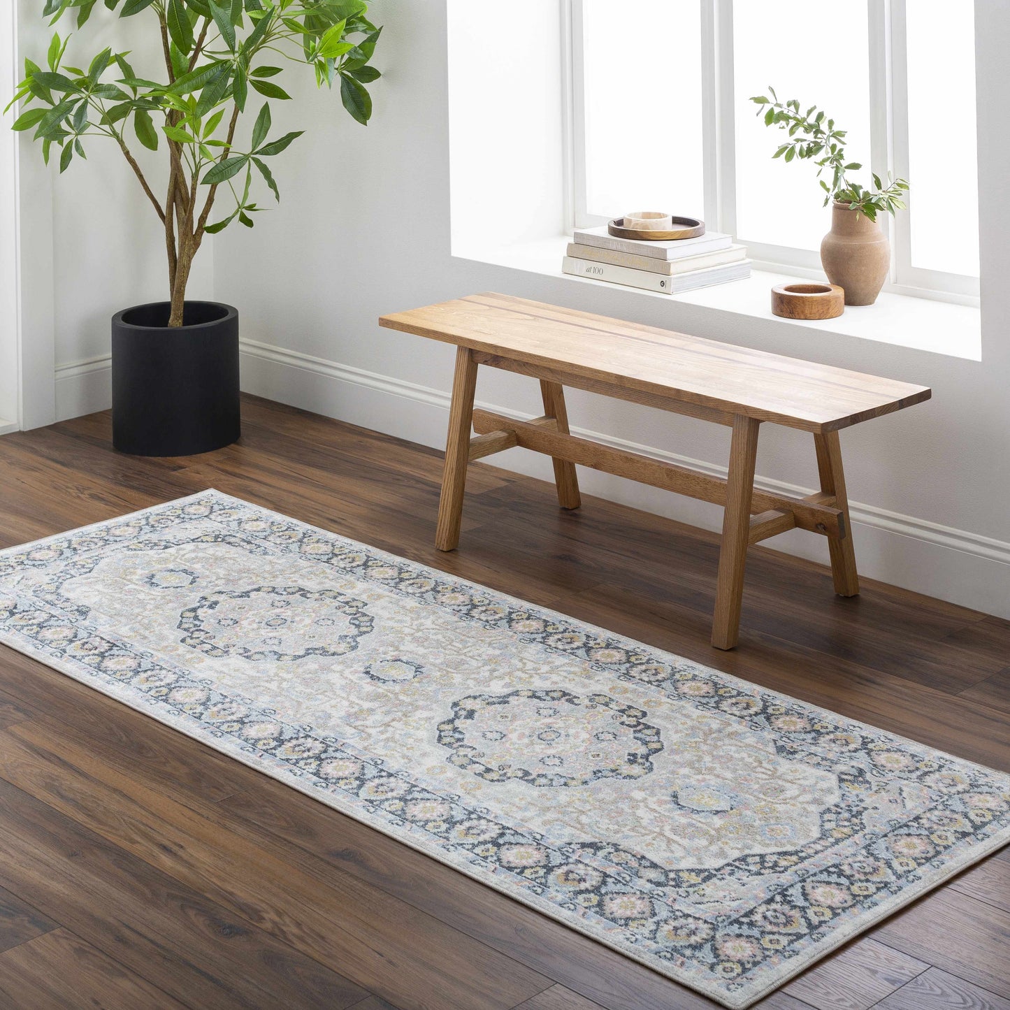 Kyra Washable Area Rug - Clearance